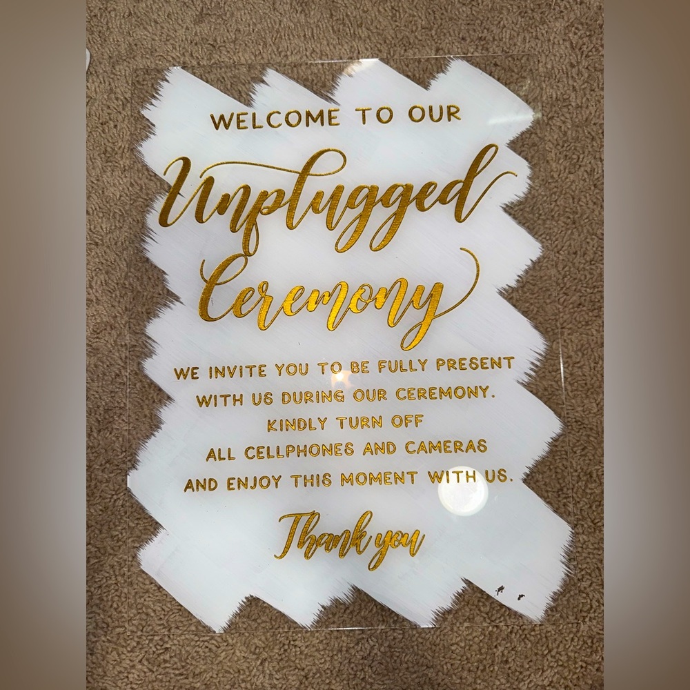 Wedding decor for sale sold separately all new